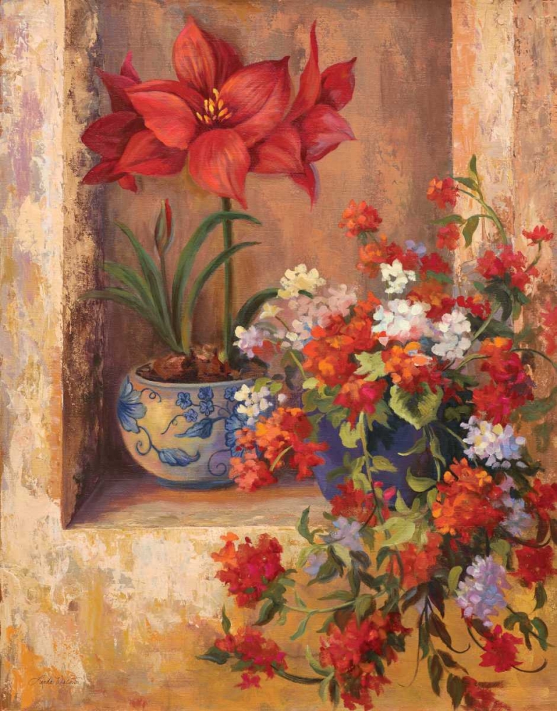 Flores de Espana II art print by Linda Wacaster for $57.95 CAD