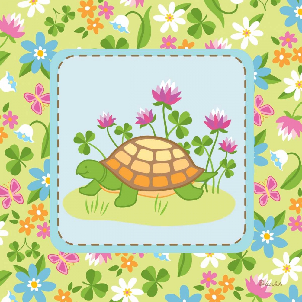 Meadow Turtle II art print by Betz White for $57.95 CAD