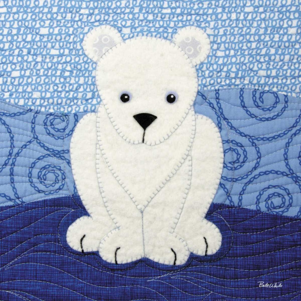 Polar Bear art print by Betz White for $57.95 CAD