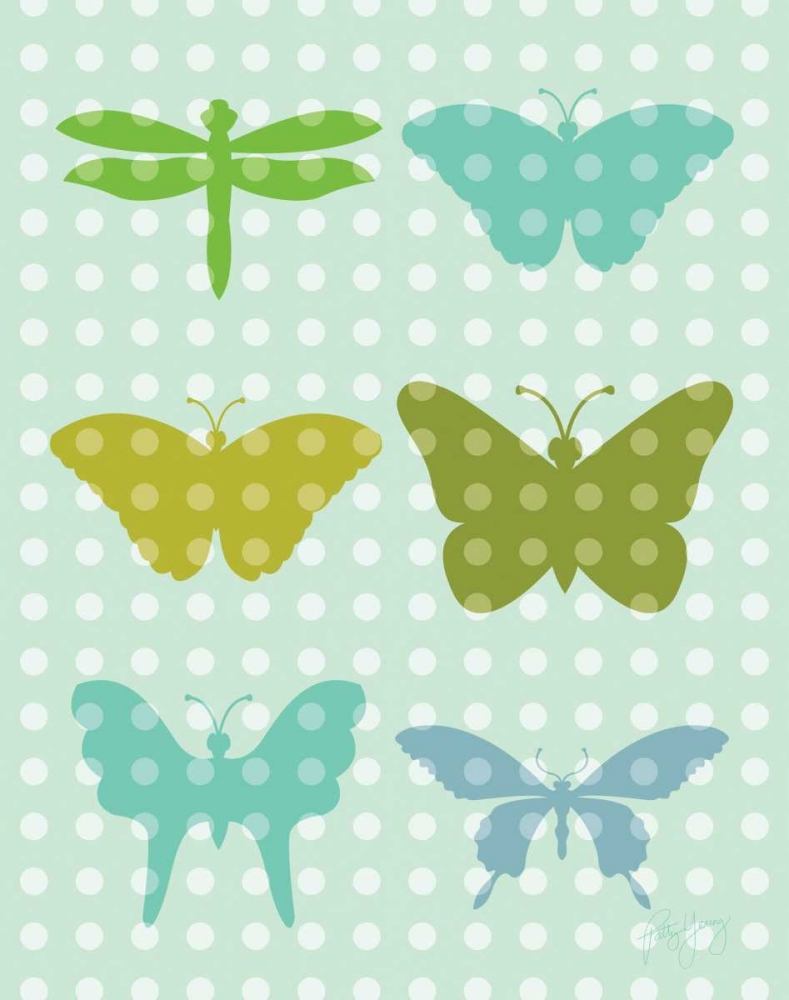 Butterflies I art print by Patty Young for $57.95 CAD