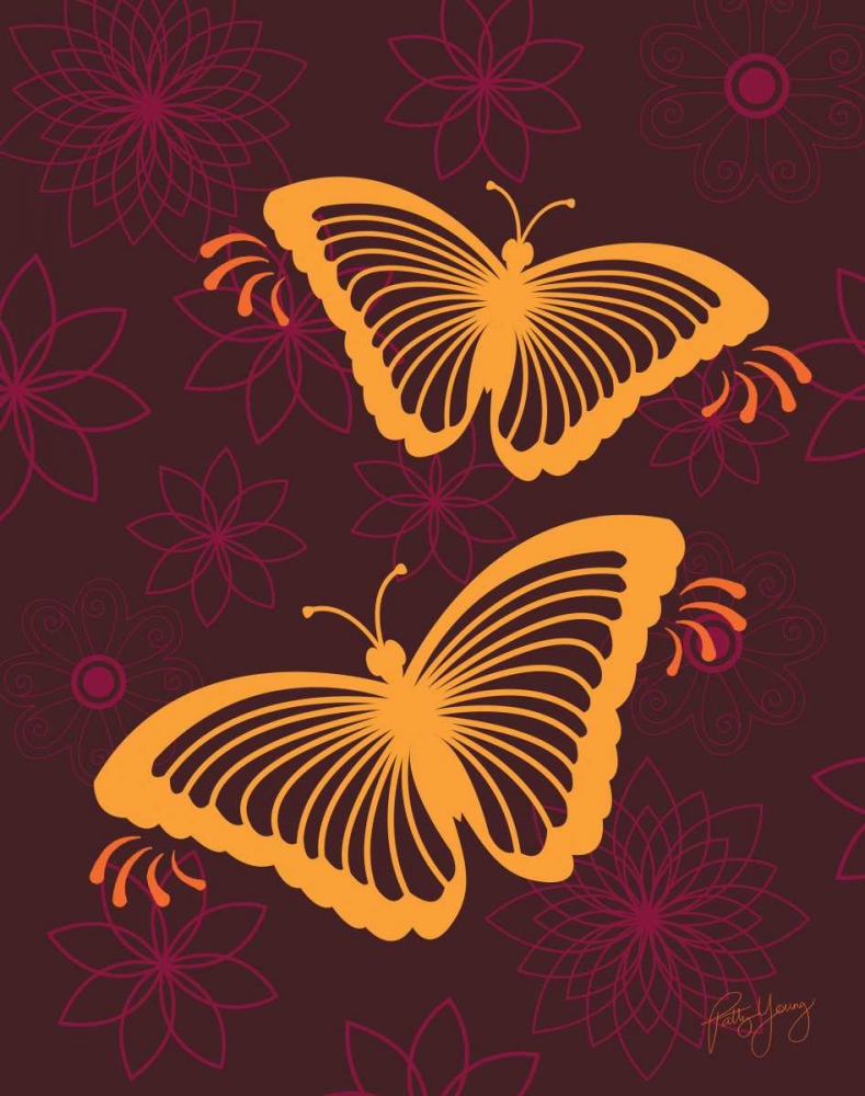 Modern Butterflies art print by Patty Young for $57.95 CAD