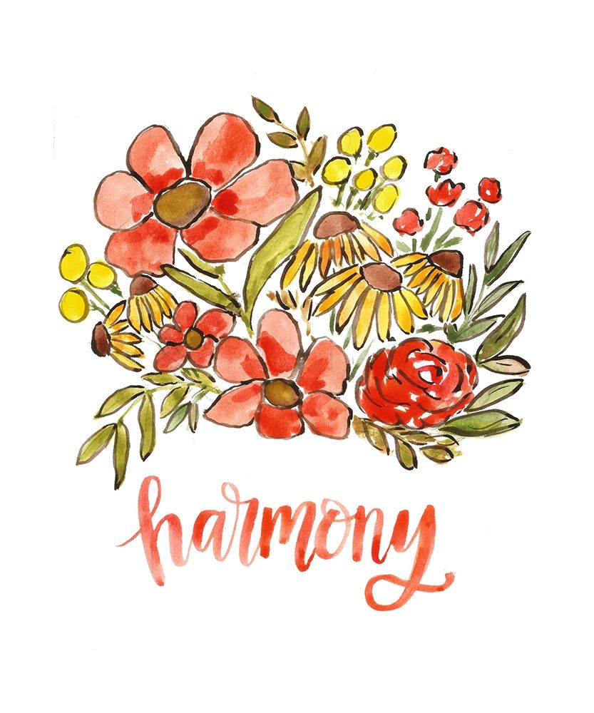 Floral Bouquet Harmony art print by Lacy Tatum for $57.95 CAD