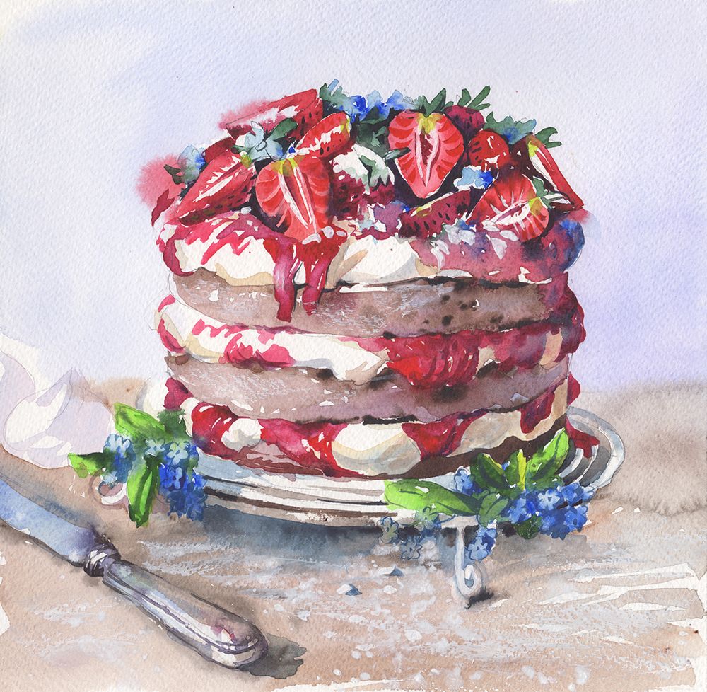 Cake art print by Samira Yanushkova for $57.95 CAD