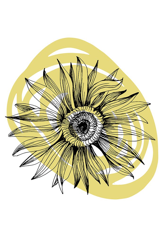 Sunflower art print by Samira Yanushkova for $57.95 CAD