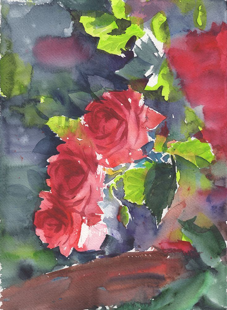 Roses art print by Samira Yanushkova for $57.95 CAD