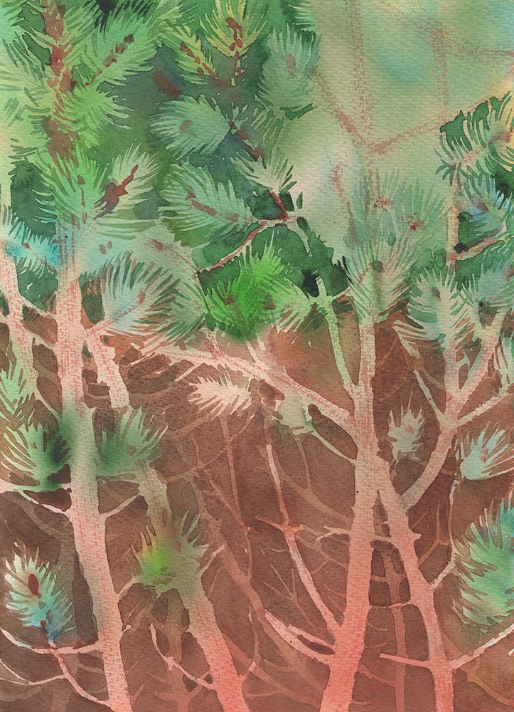 Forest art print by Samira Yanushkova for $57.95 CAD