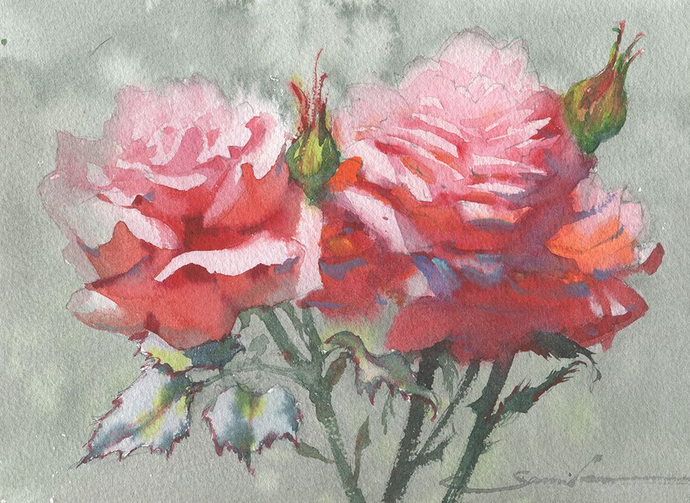 Paradise flower art print by Samira Yanushkova for $57.95 CAD