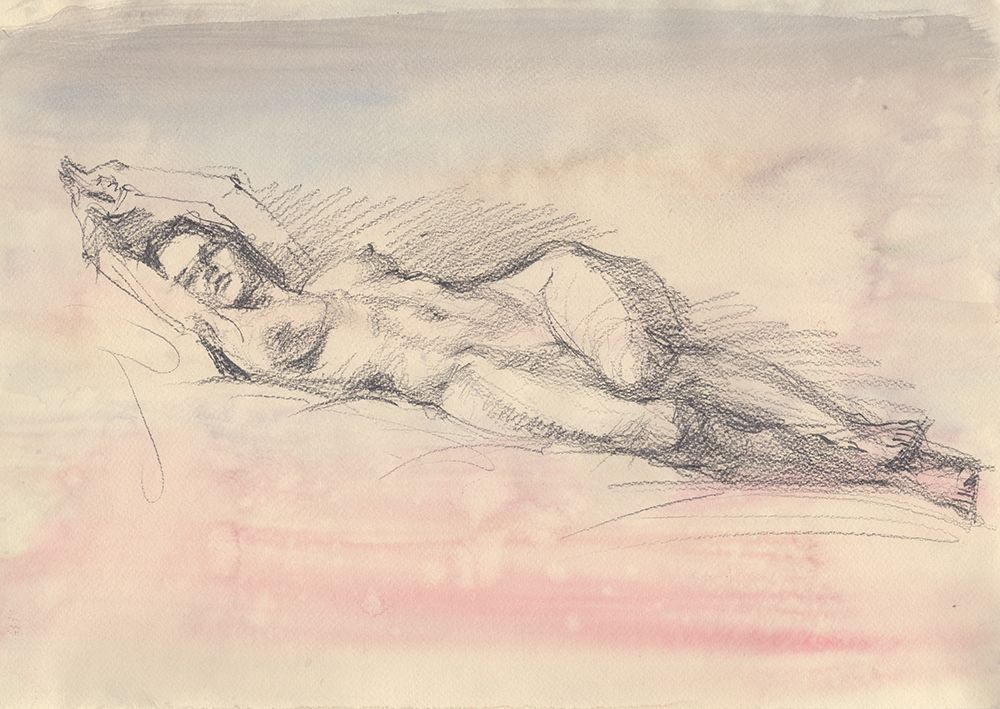 Sensual Nude art print by Samira Yanushkova for $57.95 CAD