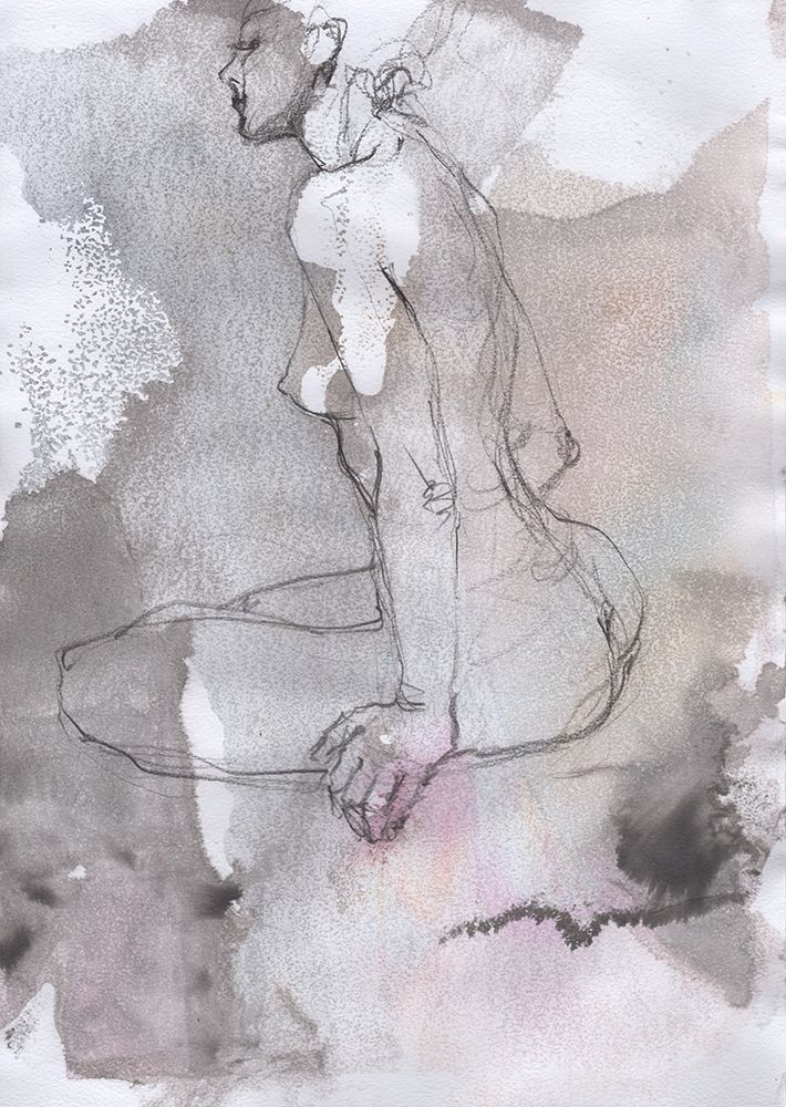 Beautiful Naked Woman art print by Samira Yanushkova for $57.95 CAD