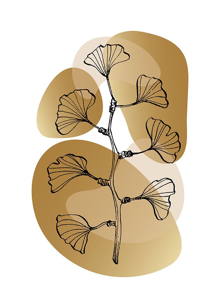 Ginkgo plant art print by AcantStudio for $57.95 CAD