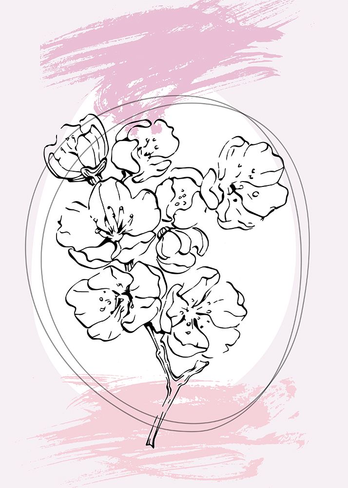 Sakura cherry blossom art print by AcantStudio for $57.95 CAD