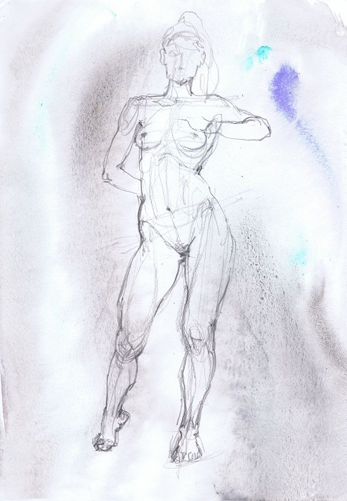 Nude art art print by Samira Yanushkova for $57.95 CAD