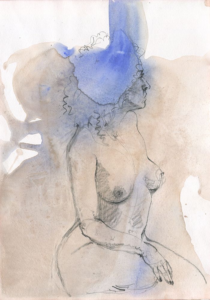 A Soft Portrait of the Female Body art print by Samira Yanushkova for $57.95 CAD