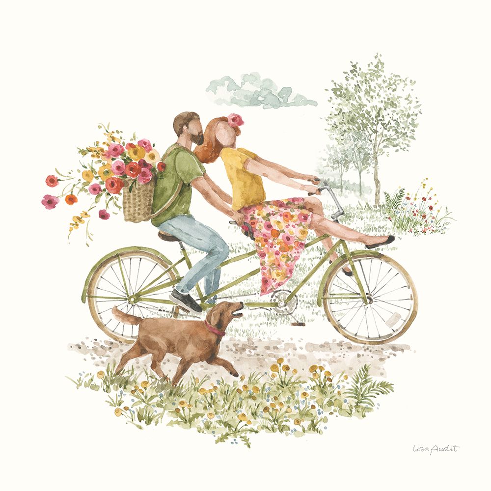 A Beautiful Day III art print by Lisa Audit for $57.95 CAD