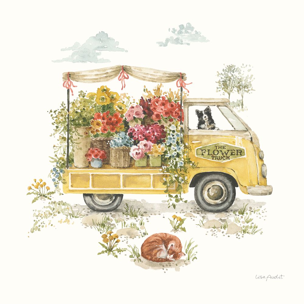 A Beautiful Day V art print by Lisa Audit for $57.95 CAD
