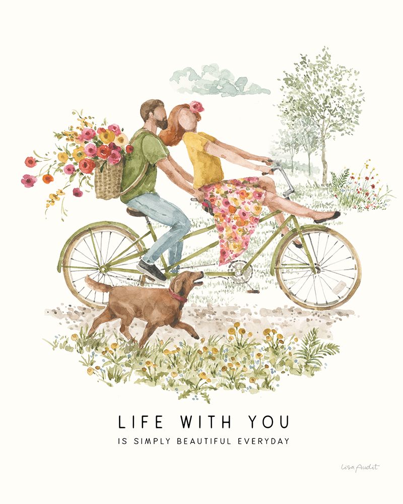 A Beautiful Day X art print by Lisa Audit for $57.95 CAD