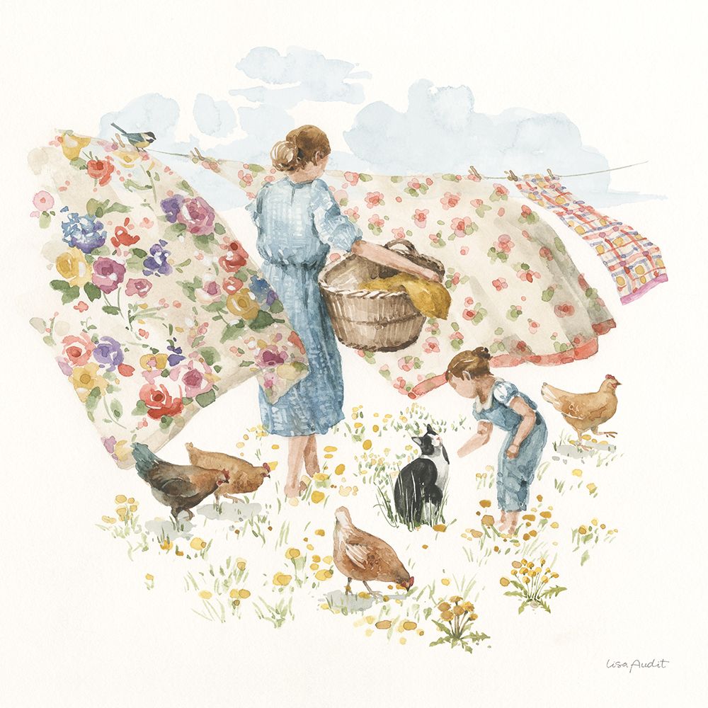 Blissful Moments XLV art print by Lisa Audit for $57.95 CAD