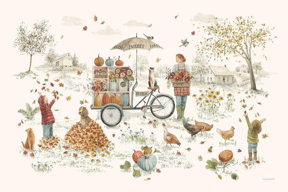 Fall Festival I art print by Lisa Audit for $57.95 CAD