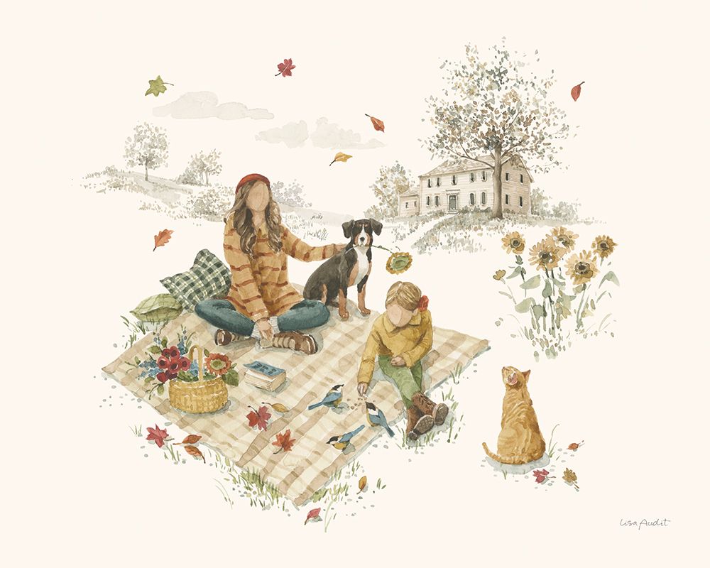Fall Festival III art print by Lisa Audit for $57.95 CAD