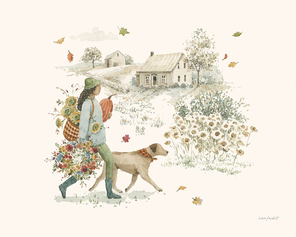 Fall Festival IV art print by Lisa Audit for $57.95 CAD