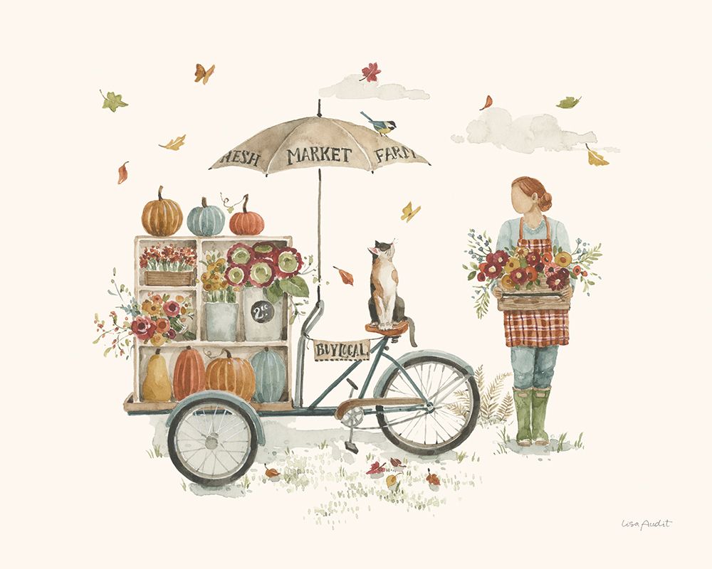 Fall Festival V art print by Lisa Audit for $57.95 CAD