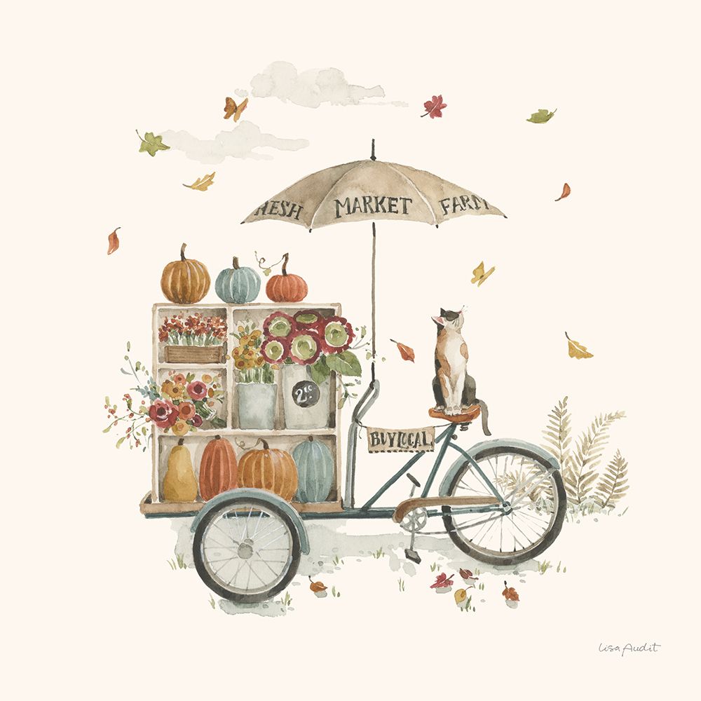 Fall Festival VI art print by Lisa Audit for $57.95 CAD