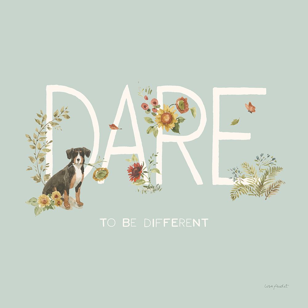 Fall Festival XIX on Soft Teal art print by Lisa Audit for $57.95 CAD