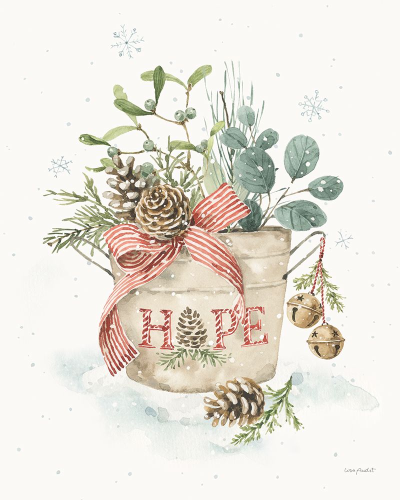 Holiday Spirit II art print by Lisa Audit for $57.95 CAD