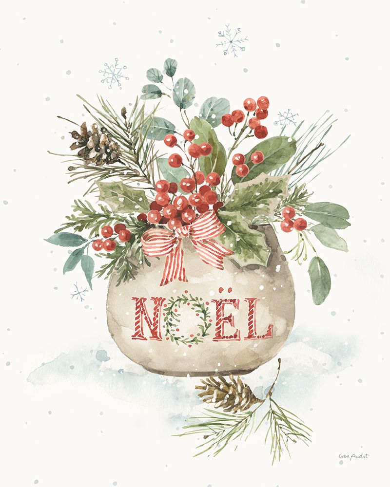 Holiday Spirit V art print by Lisa Audit for $57.95 CAD