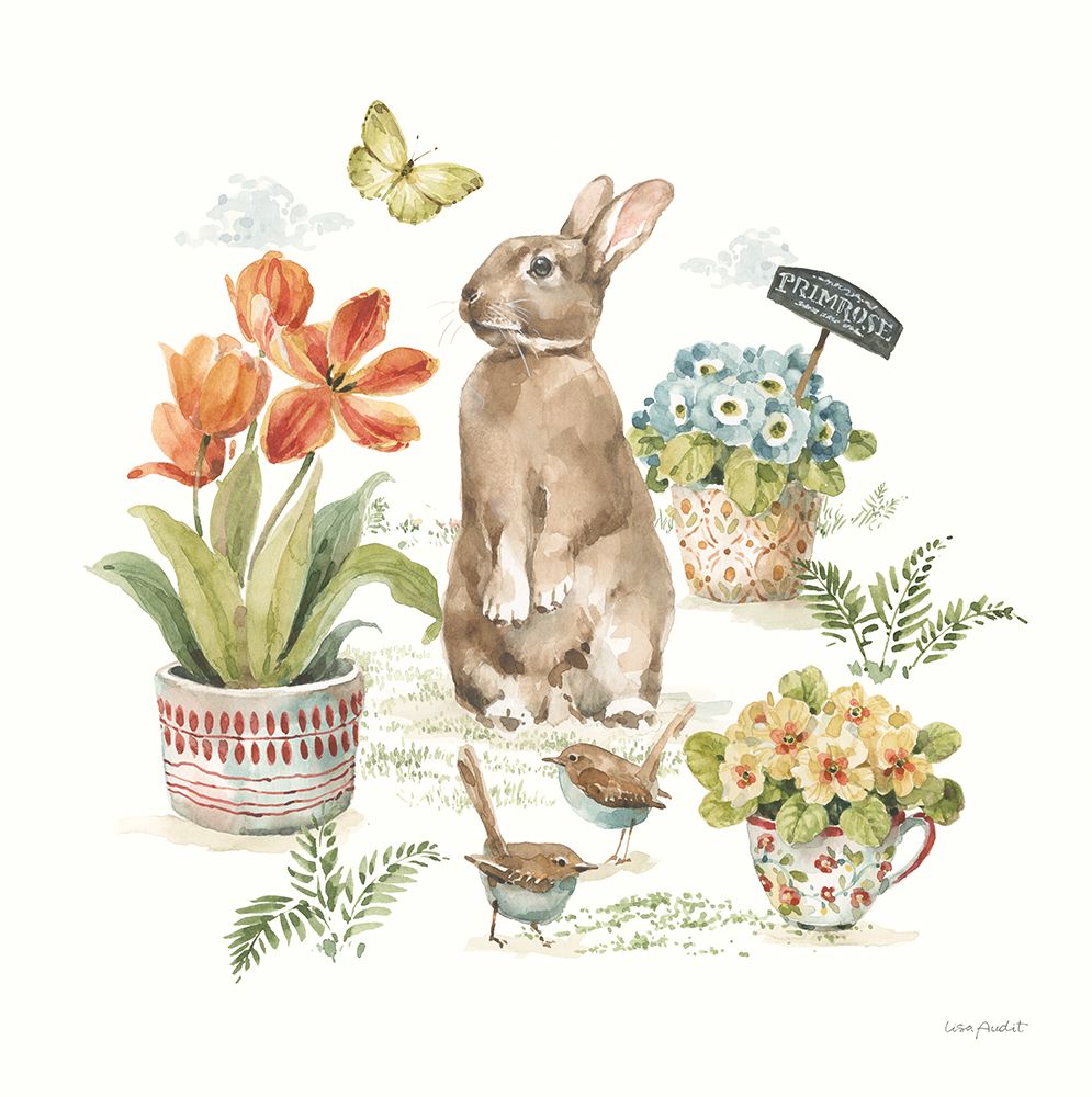 Little Gardeners III art print by Lisa Audit for $57.95 CAD