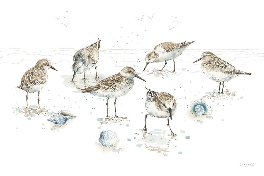 Sea Echoes VI art print by Lisa Audit for $57.95 CAD
