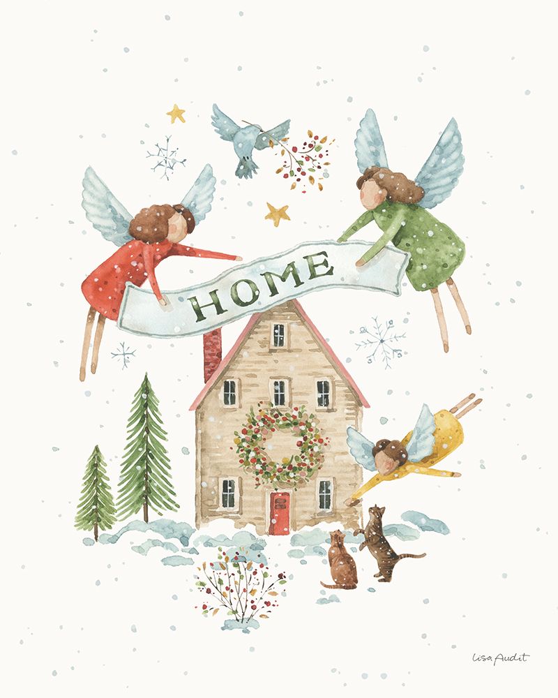 Snow Angels III art print by Lisa Audit for $57.95 CAD