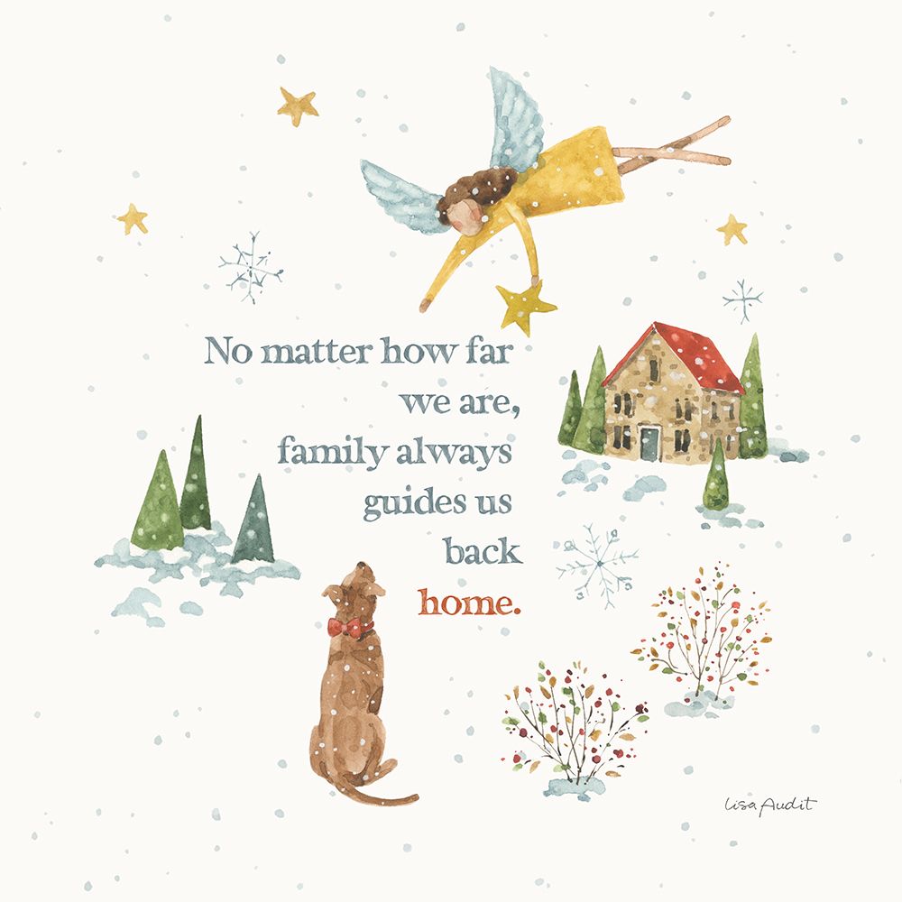 Snow Angels IV art print by Lisa Audit for $57.95 CAD