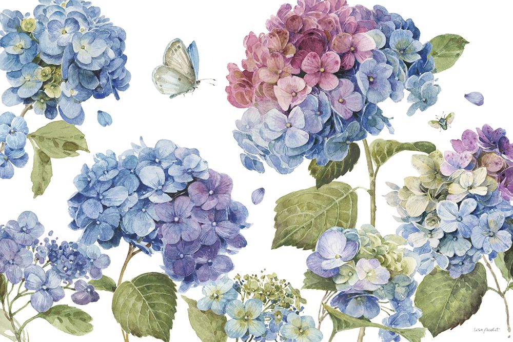 Whispers of Blue I art print by Lisa Audit for $57.95 CAD