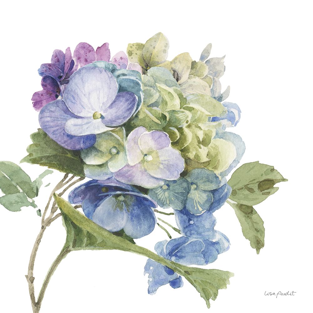 Whispers of Blue V art print by Lisa Audit for $57.95 CAD