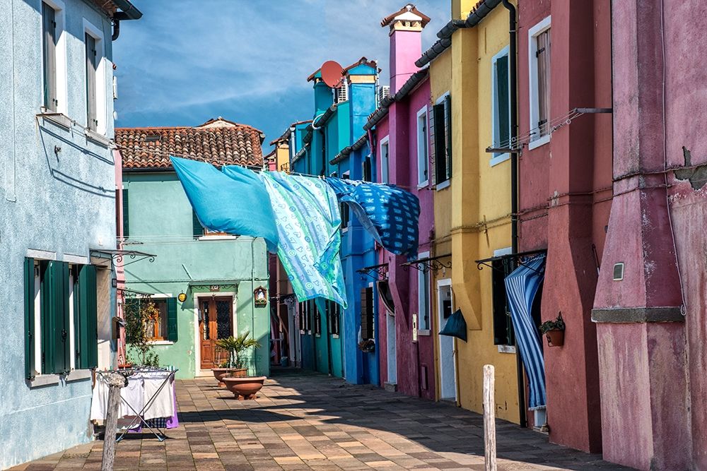 Burano Wash Day art print by Danny Head for $57.95 CAD
