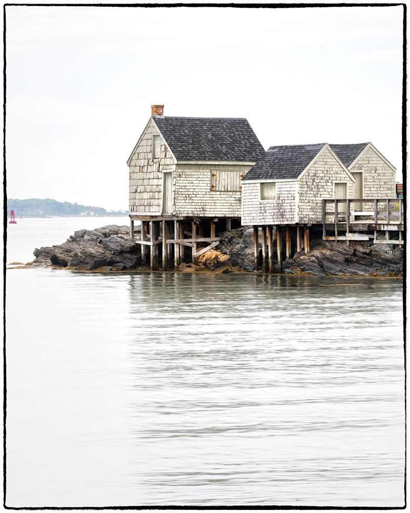 Maine Postcard art print by Danny Head for $57.95 CAD