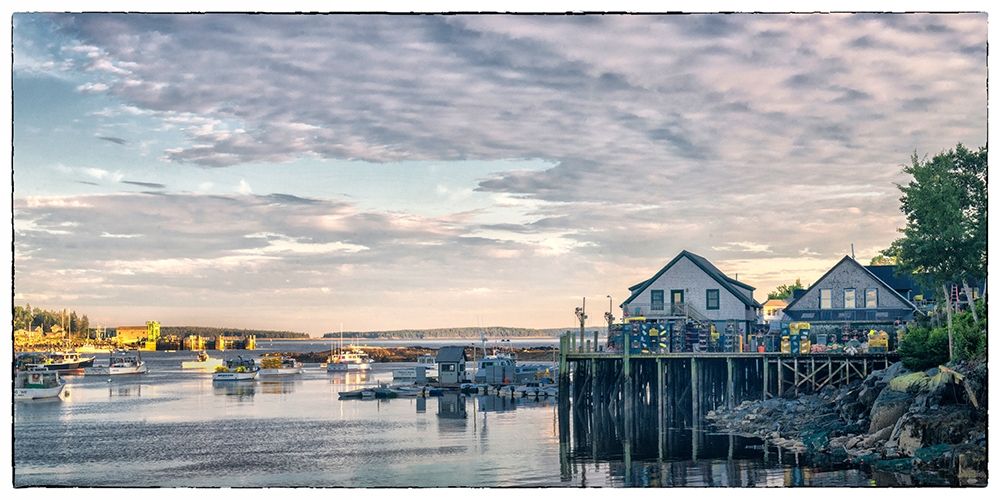 Working Harbor I art print by Danny Head for $57.95 CAD