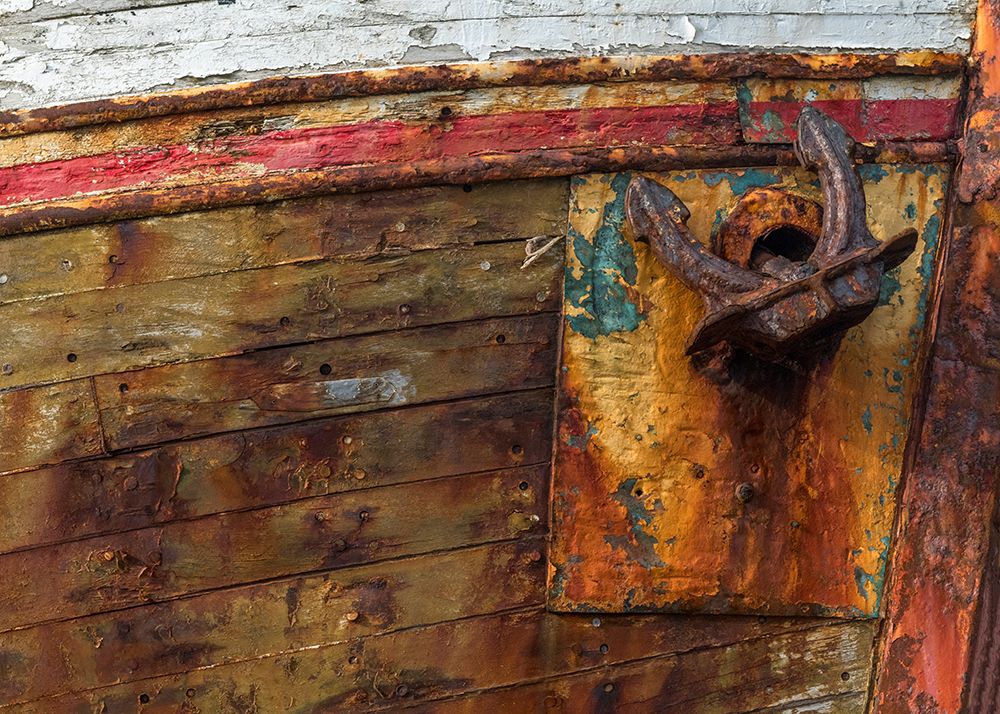 Rusty Anchor art print by Danny Head for $57.95 CAD