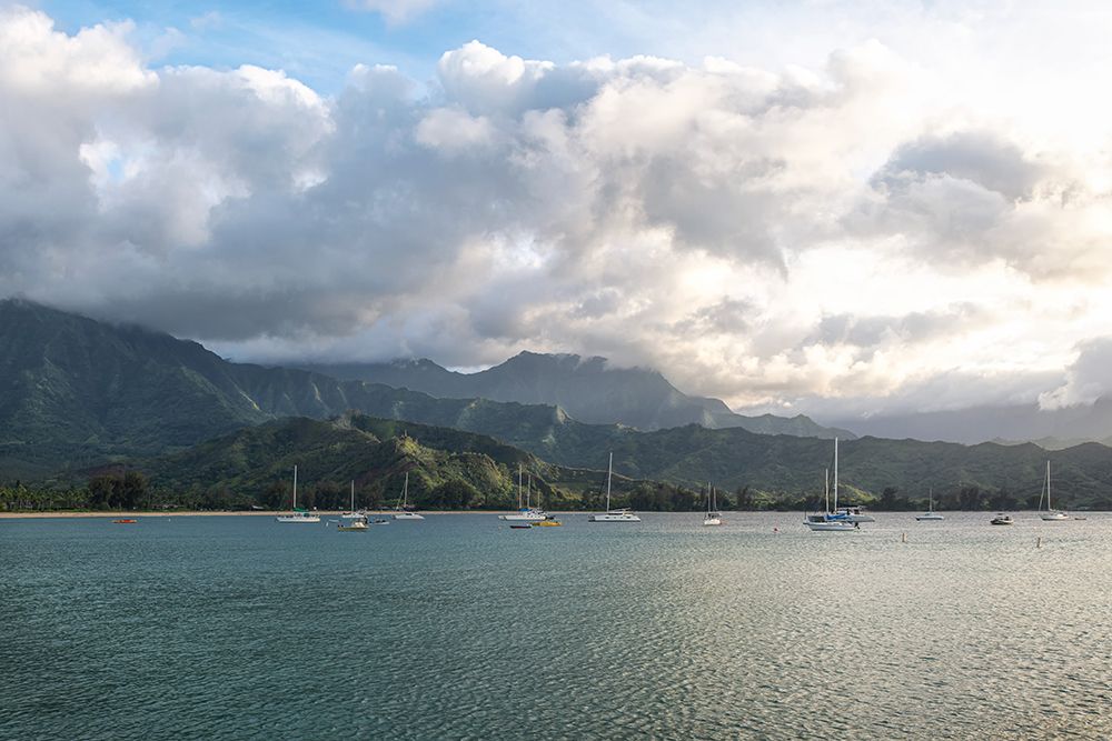 Anchored at Hanalei art print by Danny Head for $57.95 CAD