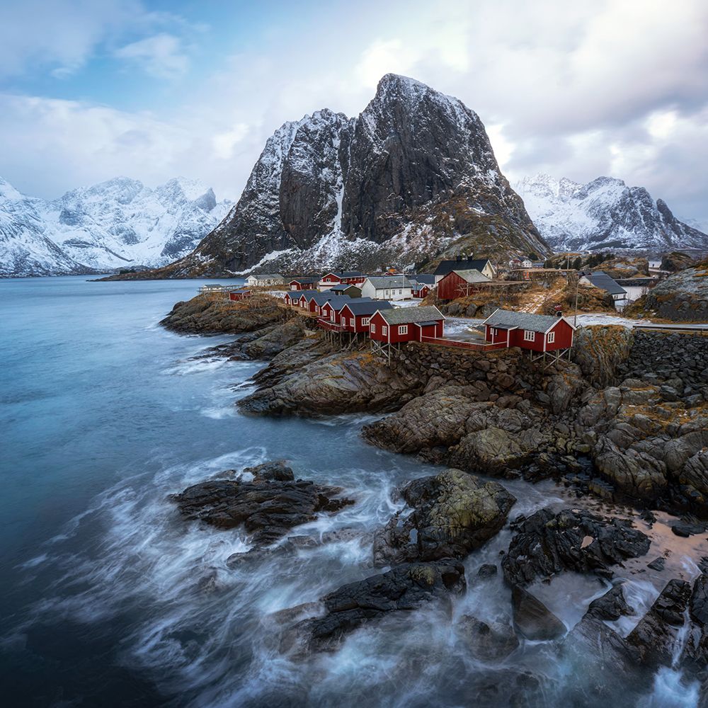 Hamnoy Squared art print by Danny Head for $57.95 CAD