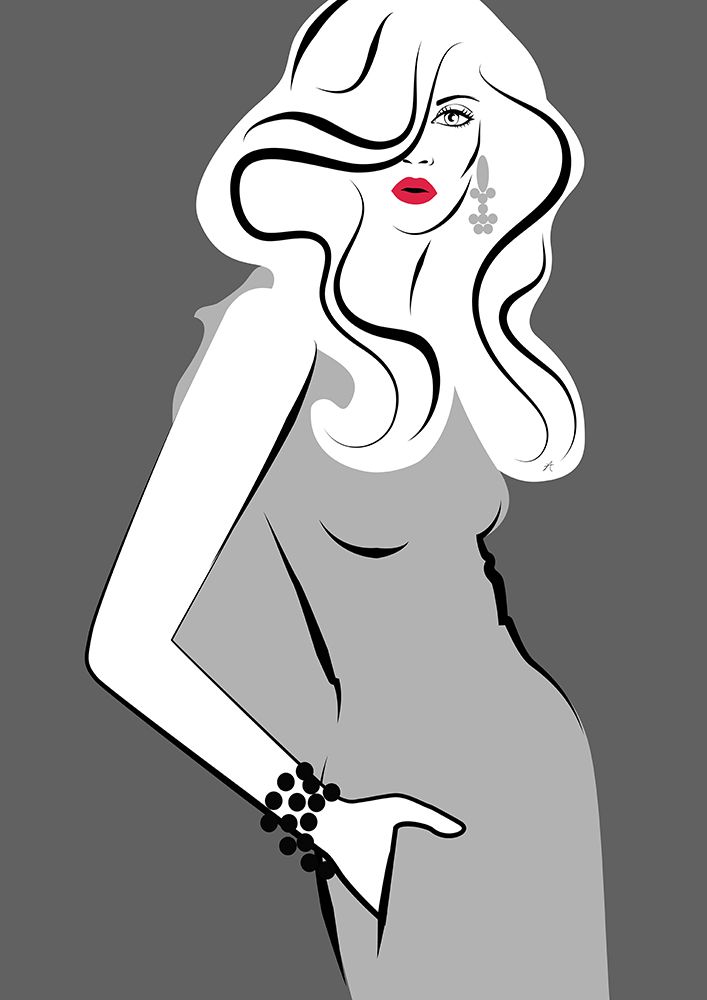 Sassy Lady art print by Aesthete for $57.95 CAD