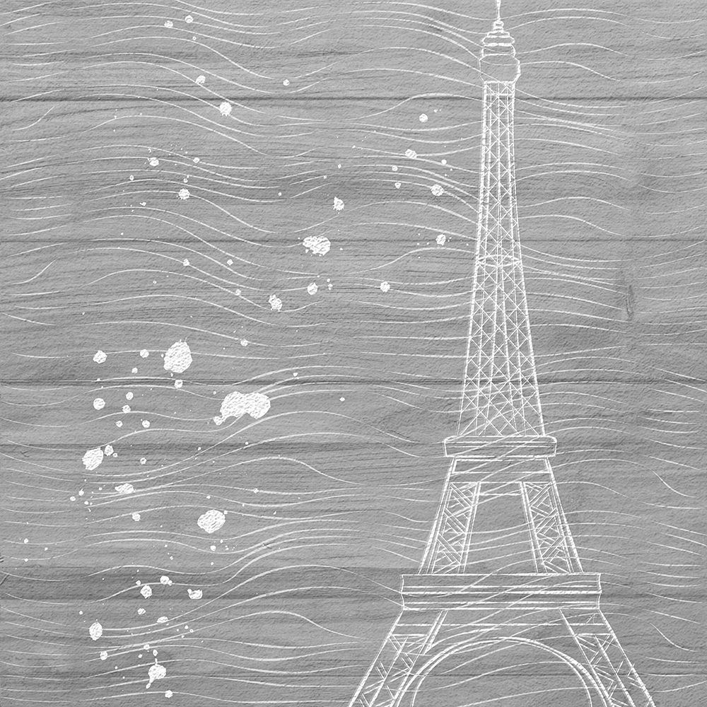 Grey Paris art print by Aesthete for $57.95 CAD