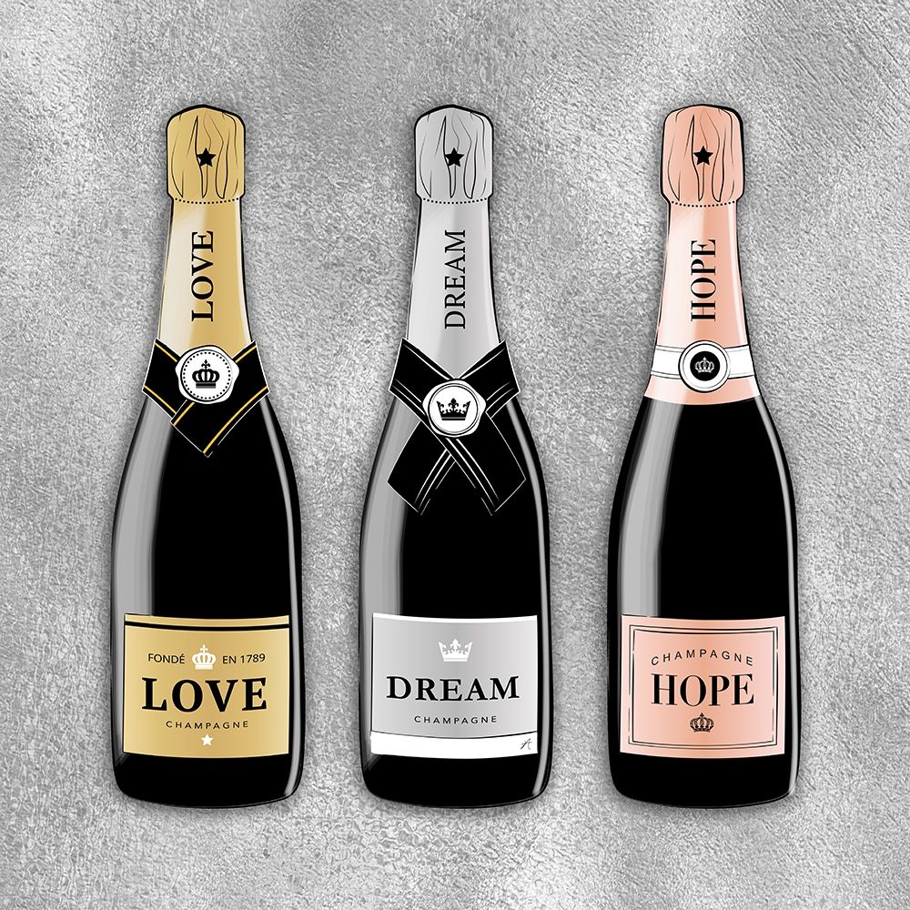 Champagne Set art print by Aesthete for $57.95 CAD