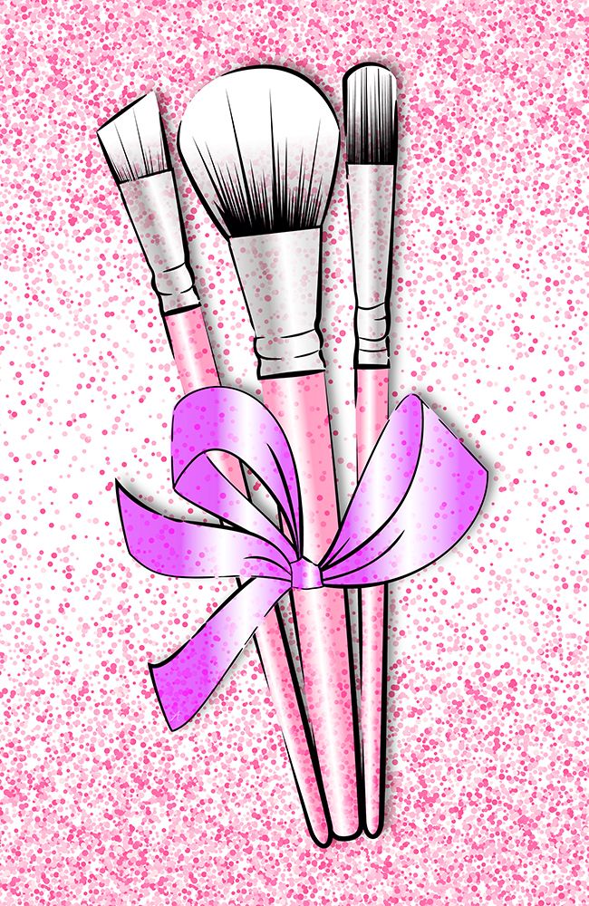 Pink Brushes art print by Aesthete for $57.95 CAD