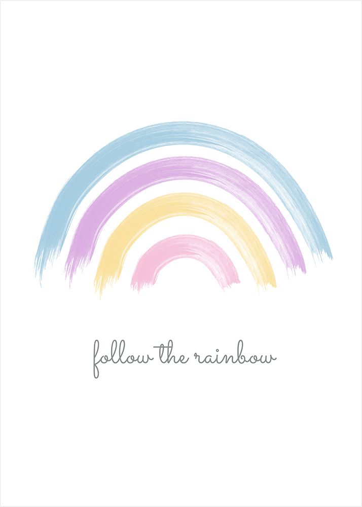 Follow the Rainbow art print by Tiffany Ratcliffe for $57.95 CAD