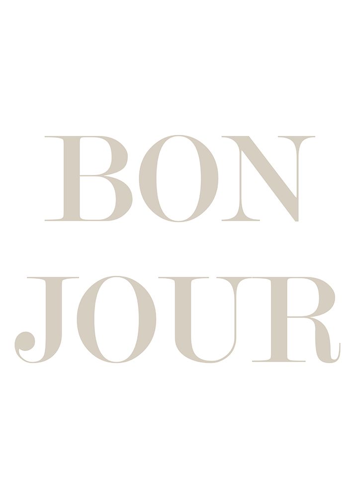 Bon Jour art print by Suki Mi for $57.95 CAD
