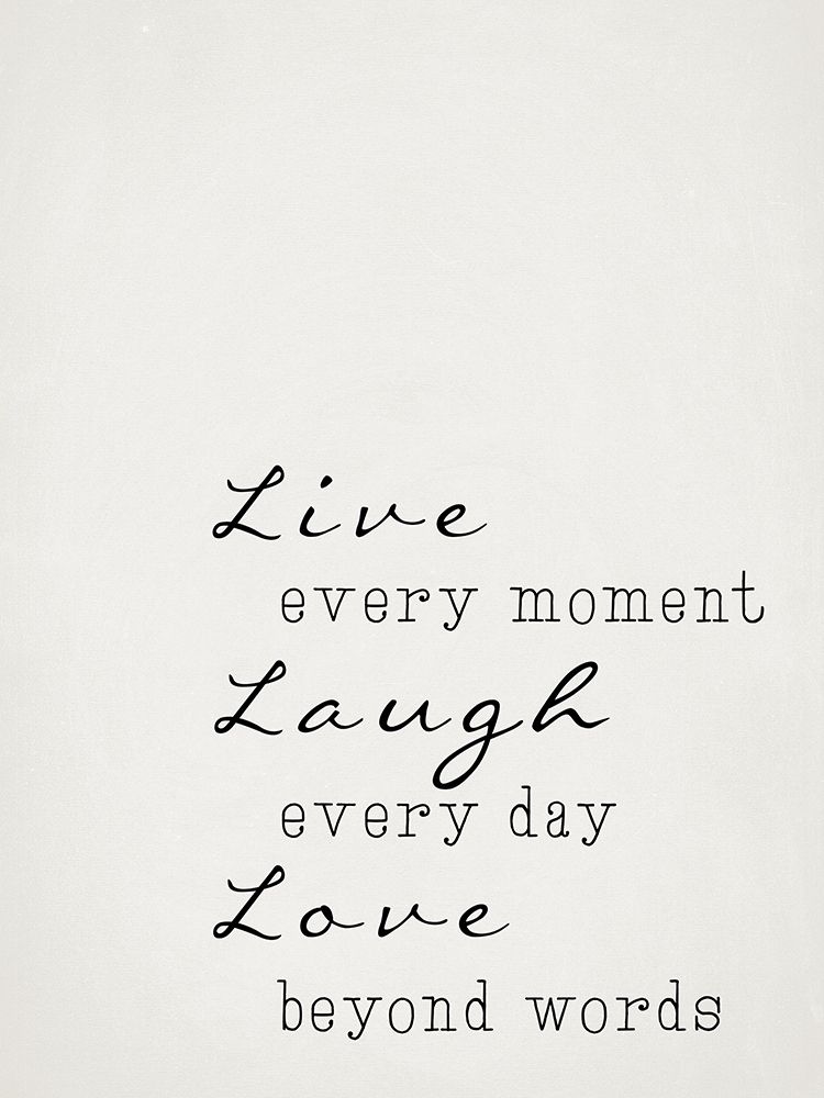 Live Laugh Love art print by Adebowale for $57.95 CAD