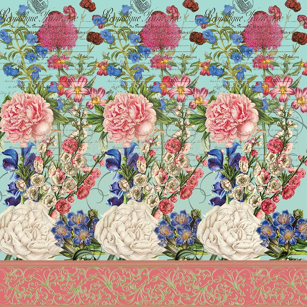 Floral Curtain 2 art print by Art Creations for $57.95 CAD