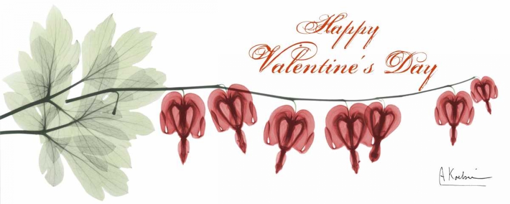 Bleeding Heart Valentine art print by Albert Koetsier for $57.95 CAD
